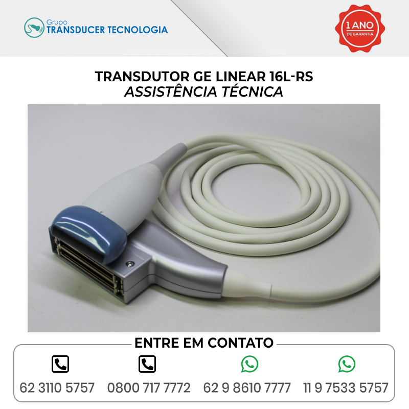 ASSISTENCIA TECNICA TRANSDUTOR GE LINEAR 16L RS