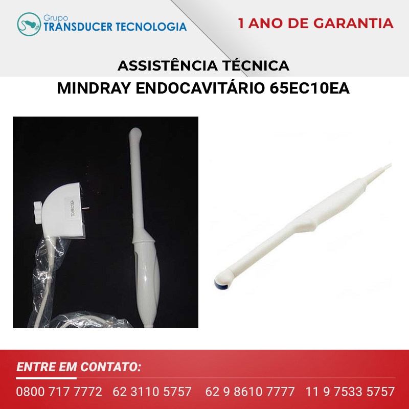 ASSISTENCIA TECNICA TRANSDUTOR MINDRAY ENDOCAVITARIO 65EC10EA