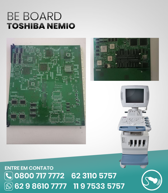 BE BOARD ULTRASSOM TOSHIBA NEMIO