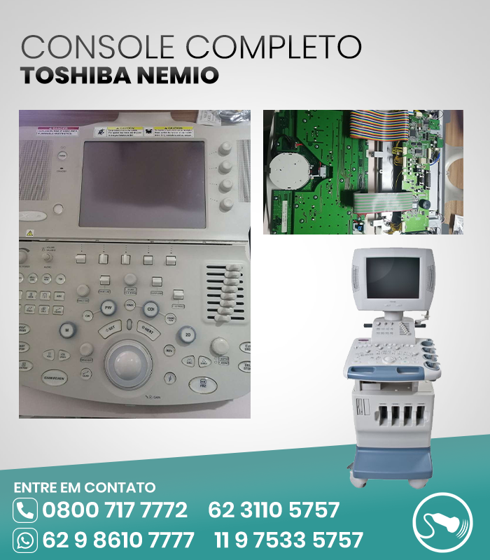 CONSOLE ULTRASSOM TOSHIBA NEMIO