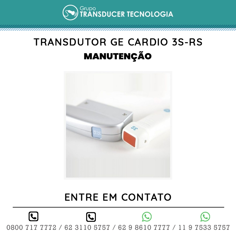 MANUTENCAO TRANSDUTOR GE CARDIO 3S RS
