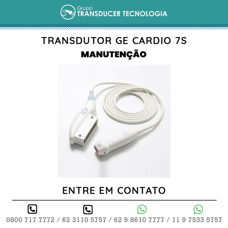 MANUTENCAO TRANSDUTOR GE CARDIO 7S