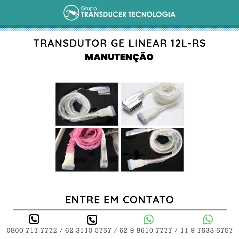 MANUTENCAO TRANSDUTOR GE LINEAR 12L RS