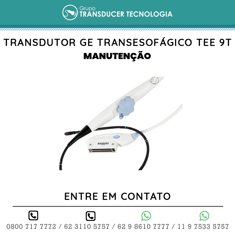 MANUTENCAO TRANSDUTOR GE TRANSESOFAGICO TEE 9T