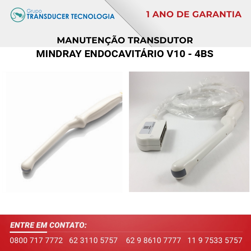 MANUTENCAO TRANSDUTOR MINDRAY ENDOCAVITARIO V10 4BS