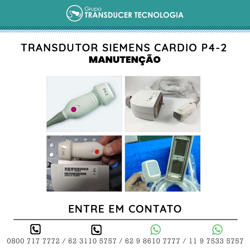 MANUTENCAO TRANSDUTOR SIEMENS CARDIO P4 2
