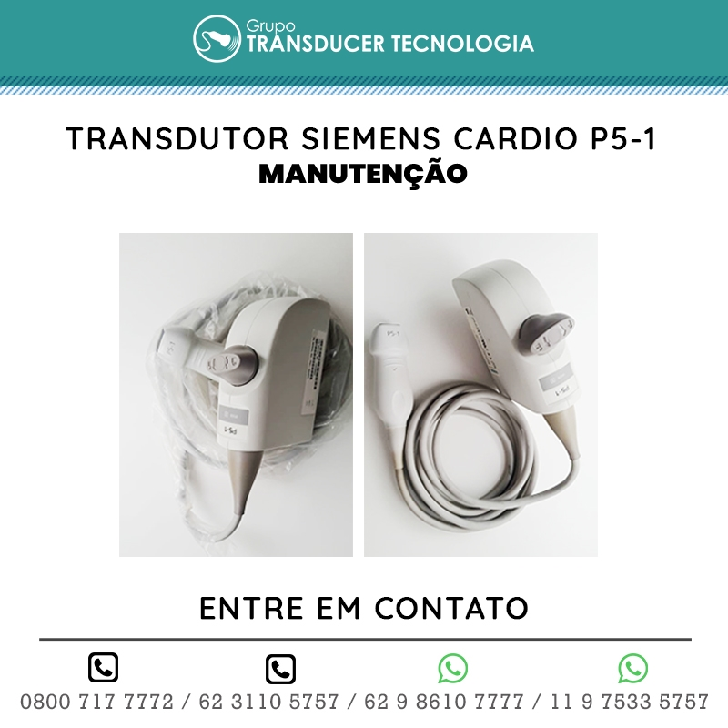 MANUTENCAO TRANSDUTOR SIEMENS CARDIO P5 1