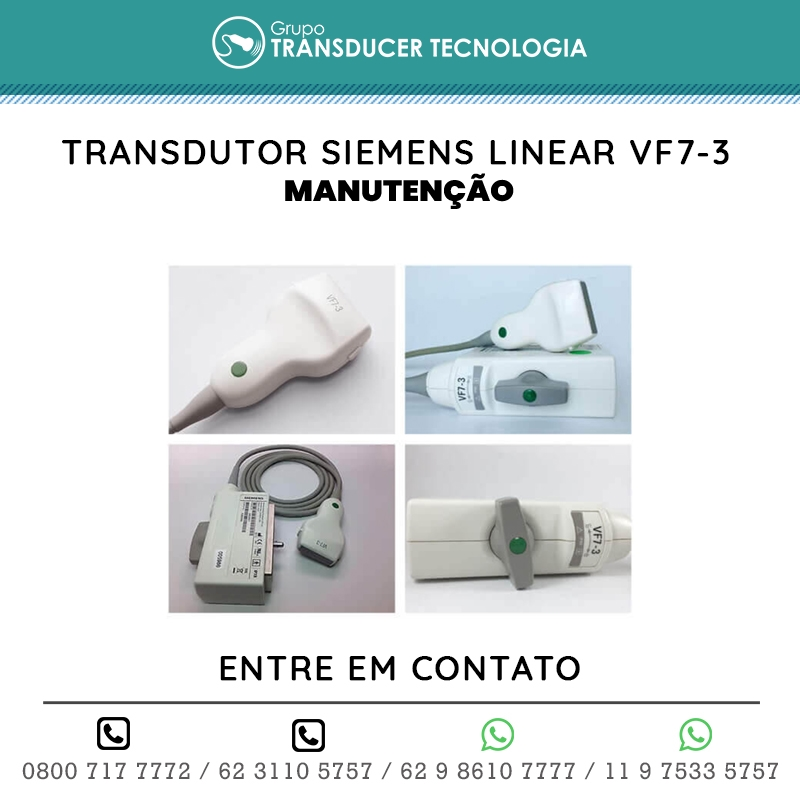 MANUTENCAO TRANSDUTOR SIEMENS LINEAR VF7 3