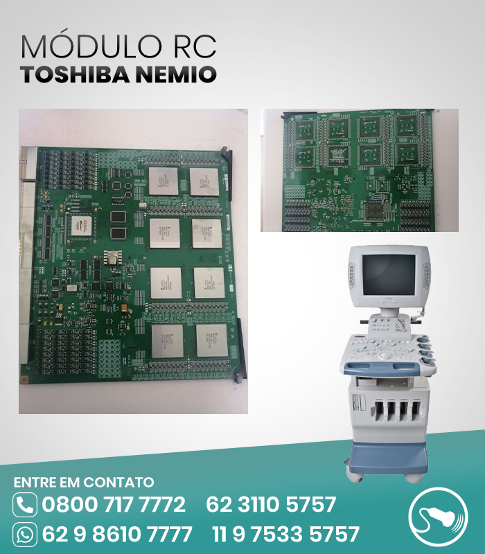 MODULO RC ULTRASSOM TOSHIBA NEMIO