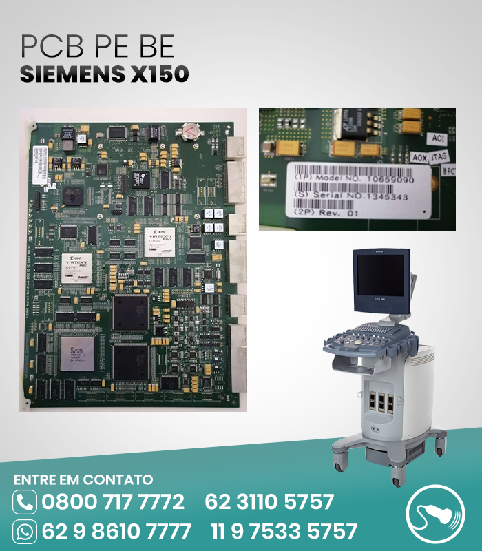 PCB PE BE ULTRASSOM SIEMENS X150