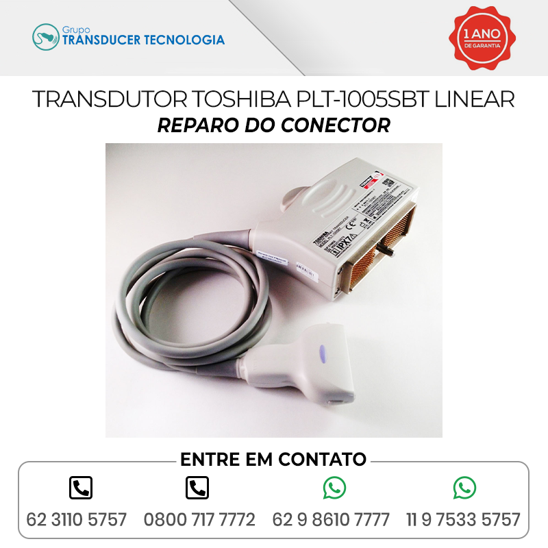 REPARO DO CONECTOR TRANSDUTOR TOSHIBA PLT 1005SBT LINEAR
