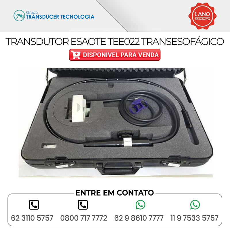 TRANSDUTOR ESAOTE TEE 022 TRANSESOFAGICO DISPONIVEL PARA VENDA