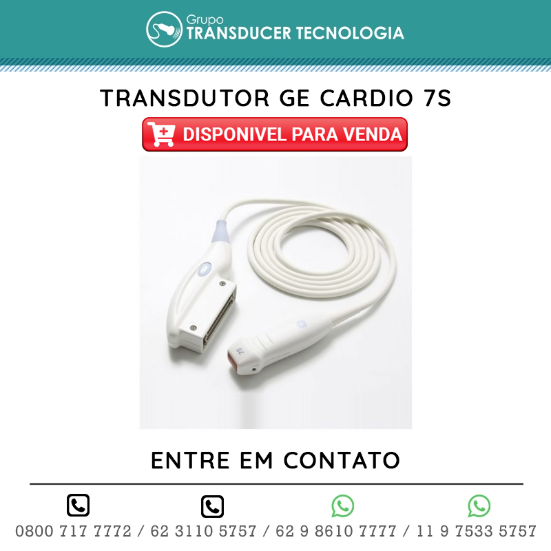 TRANSDUTOR GE CARDIO 7S DISPONIVEL PARA VENDA