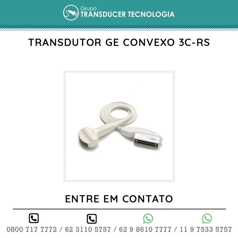 TRANSDUTOR GE CONVEXO 3C RS