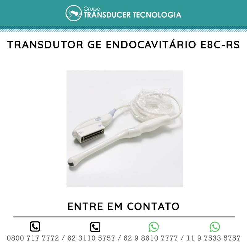 TRANSDUTOR GE ENDOCAVITARIO E8C RS