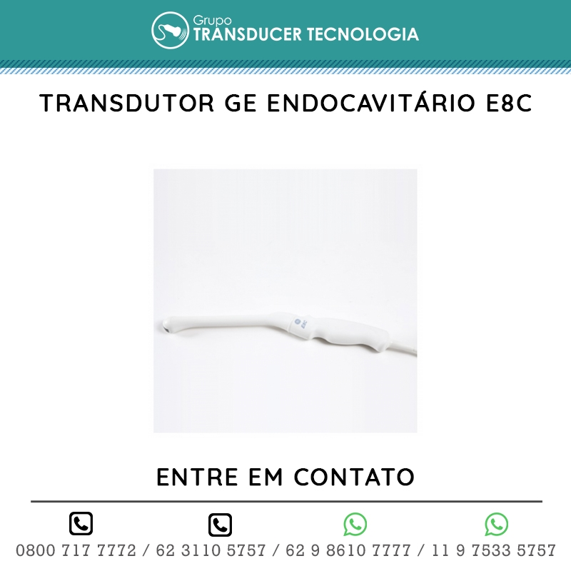 TRANSDUTOR GE ENDOCAVITARIO E8C