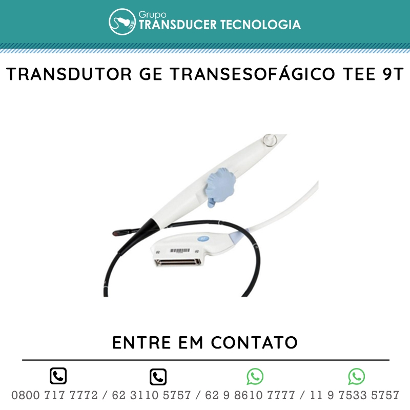 TRANSDUTOR GE TRANSESOFAGICO TEE 9T