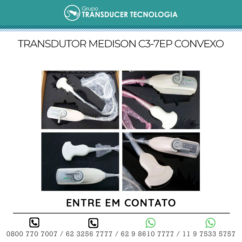 TRANSDUTOR MEDISON C3 7EP CONVEXO