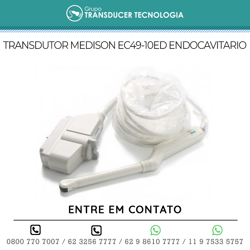 TRANSDUTOR MEDISON EC49 10ED ENDOCAVITARIO