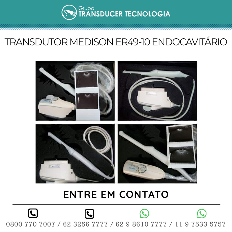 TRANSDUTOR MEDISON ER 49 10ED ENDOCAVITARIO