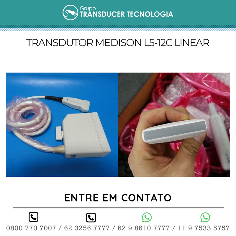 TRANSDUTOR MEDISON L5 12C LINEAR