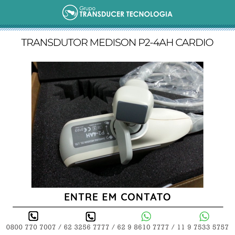 TRANSDUTOR MEDISON P2 4AH CARDIO