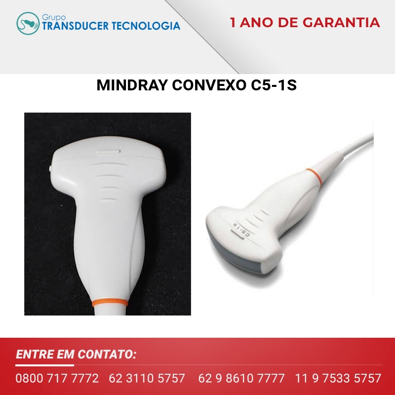 TRANSDUTOR MINDRAY CONVEXO C5 1S