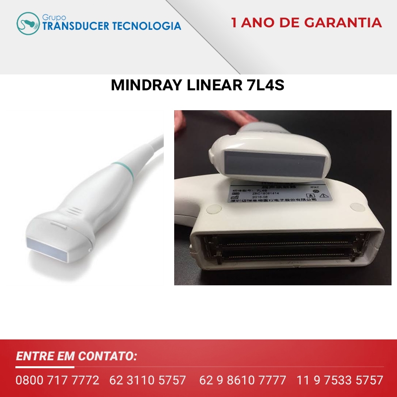 TRANSDUTOR MINDRAY LINEAR 7L4S