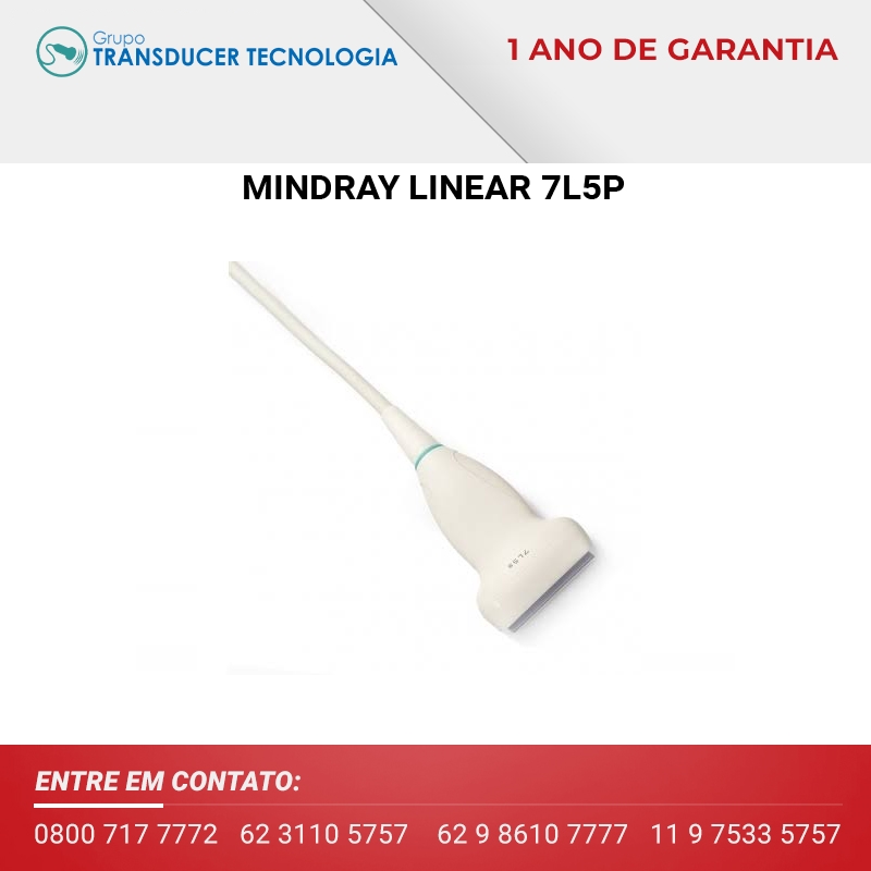 TRANSDUTOR MINDRAY LINEAR 7L5P