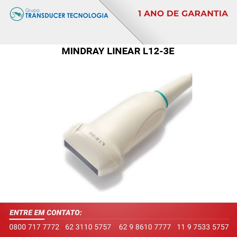 TRANSDUTOR MINDRAY LINEAR L12 3E