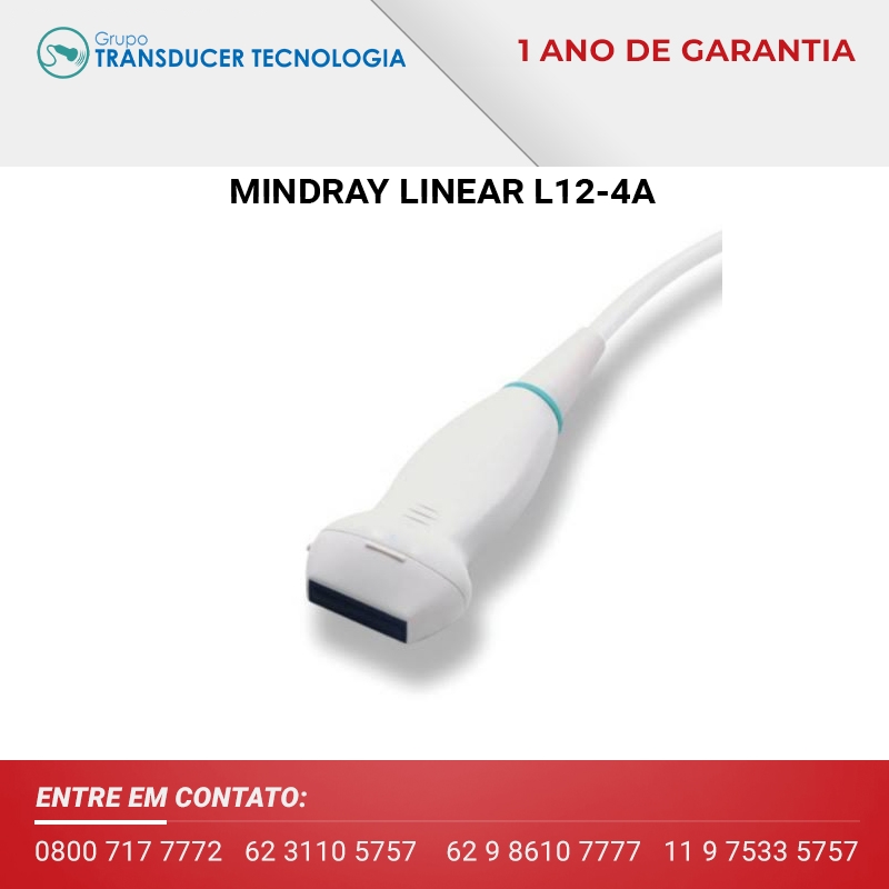 TRANSDUTOR MINDRAY LINEAR L12 4A