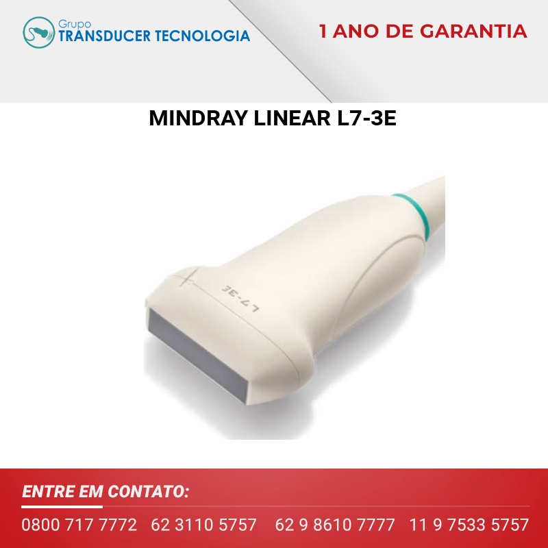 TRANSDUTOR MINDRAY LINEAR L7 3E