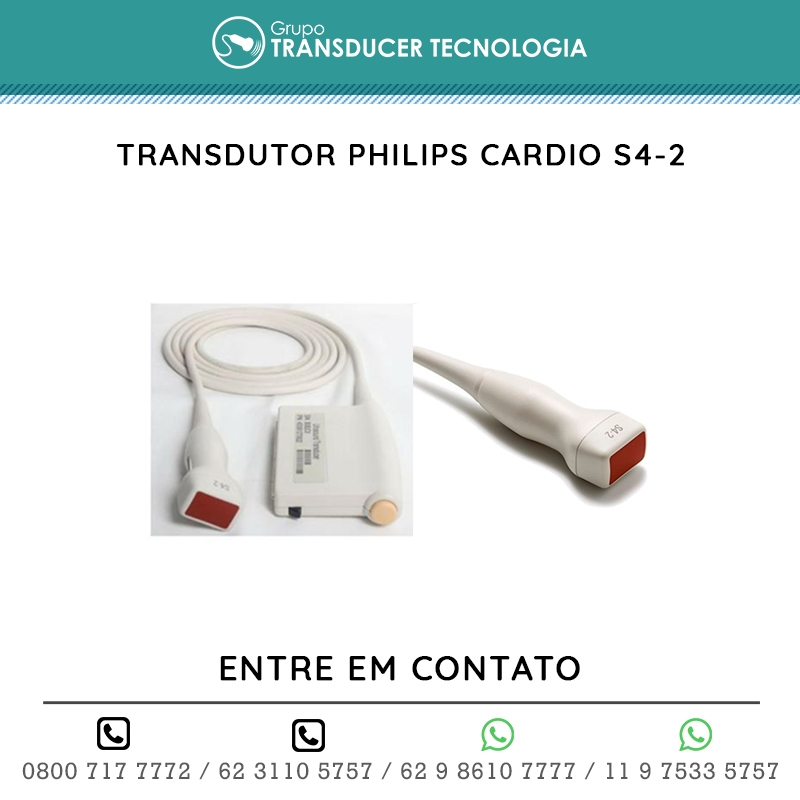 TRANSDUTOR PHILIPS CARDIO S4 2