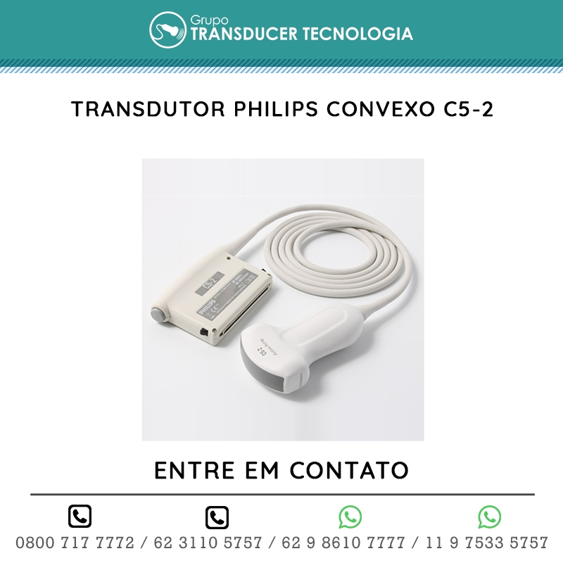 TRANSDUTOR PHILIPS CONVEXO C5 2