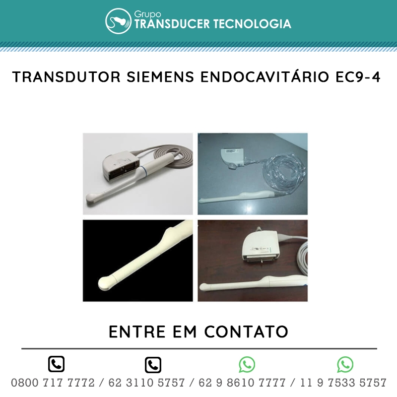 TRANSDUTOR SIEMENS ENDOCAVITARIO EC9 4