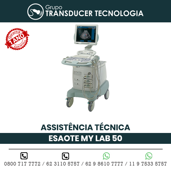 ASSISTENCIA TECNICA ULTRASSOM ESAOTE MY LAB 50