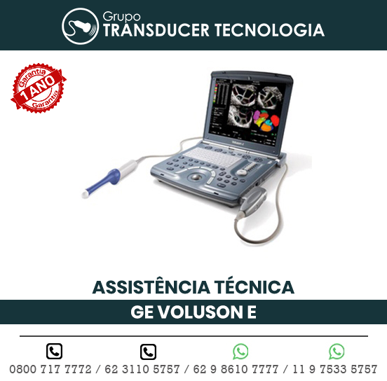 ASSISTENCIA TECNICA ULTRASSOM PORTATIL GE VOLUSON E