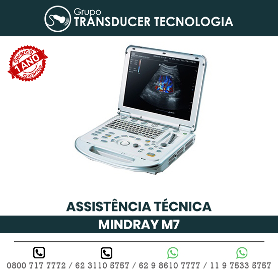 ASSISTENCIA TECNICA ULTRASSOM PORTATIL MINDRAY M7