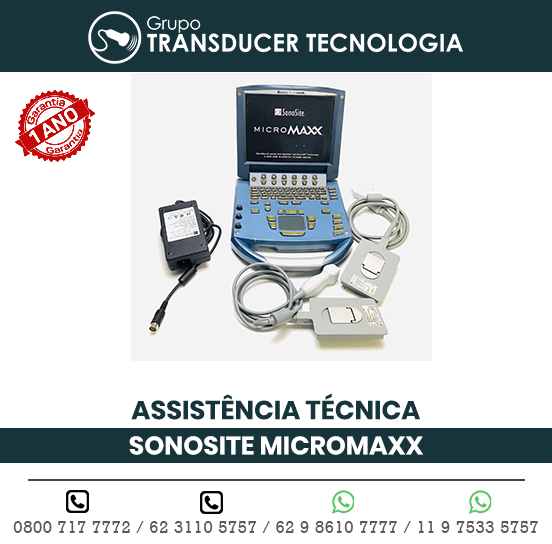 ASSISTENCIA TECNICA ULTRASSOM PORTATIL SONOSITE MICROMAXX