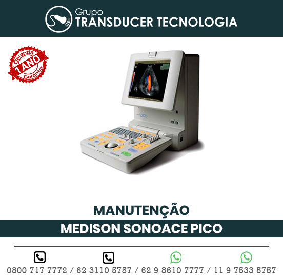 MANUTENCAO ULTRASSOM PORTATIL MEDISON SONOACE PICO