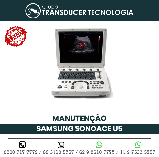 MANUTENCAO ULTRASSOM PORTATIL SAMSUNG MEDISON SONOACE U5