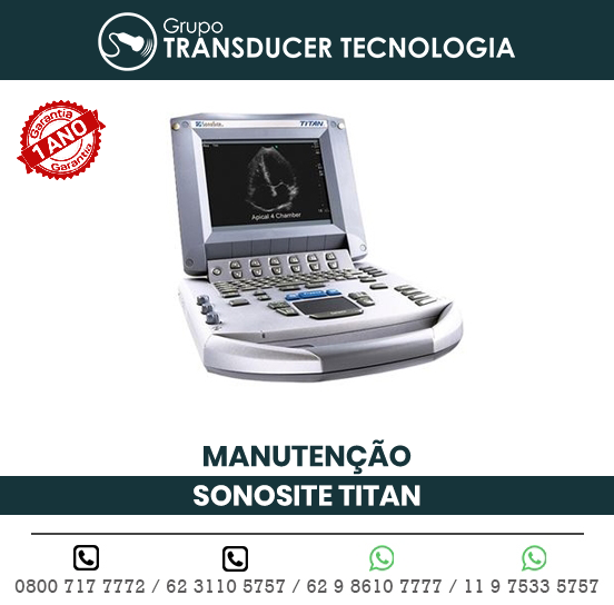 MANUTENCAO ULTRASSOM PORTATIL SONOSITE TITAN