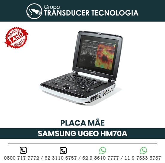 PLACA MAE ULTRASSOM PORTATIL SAMSUNG UGEO HM70A