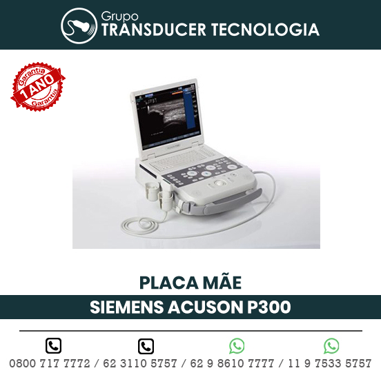 PLACA MAE ULTRASSOM PORTATIL SIEMENS ACUSON P300