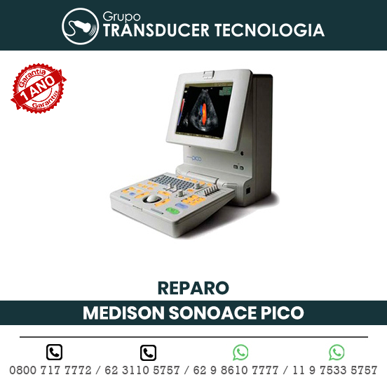 REPARO ULTRASSOM PORTATIL MEDISON SONOACE PICO