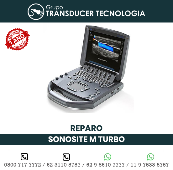 REPARO ULTRASSOM PORTATIL SONOSITE M TURBO
