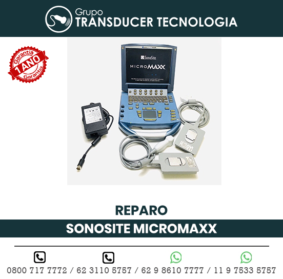 REPARO ULTRASSOM PORTATIL SONOSITE MICROMAXX