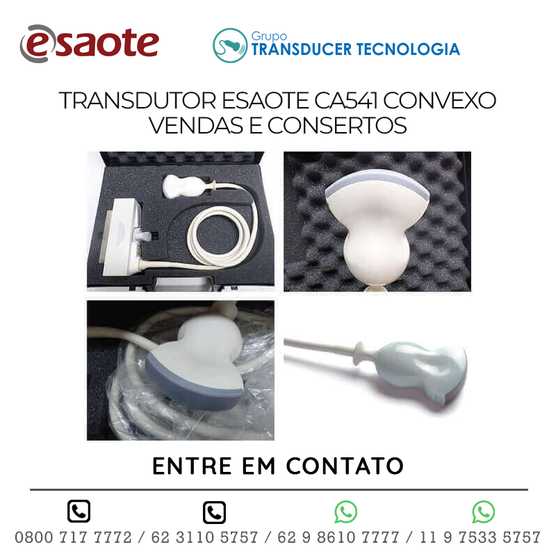 TRANSDUTOR ESAOTE CA541 CONVEXO - VENDAS E CONSERTOS