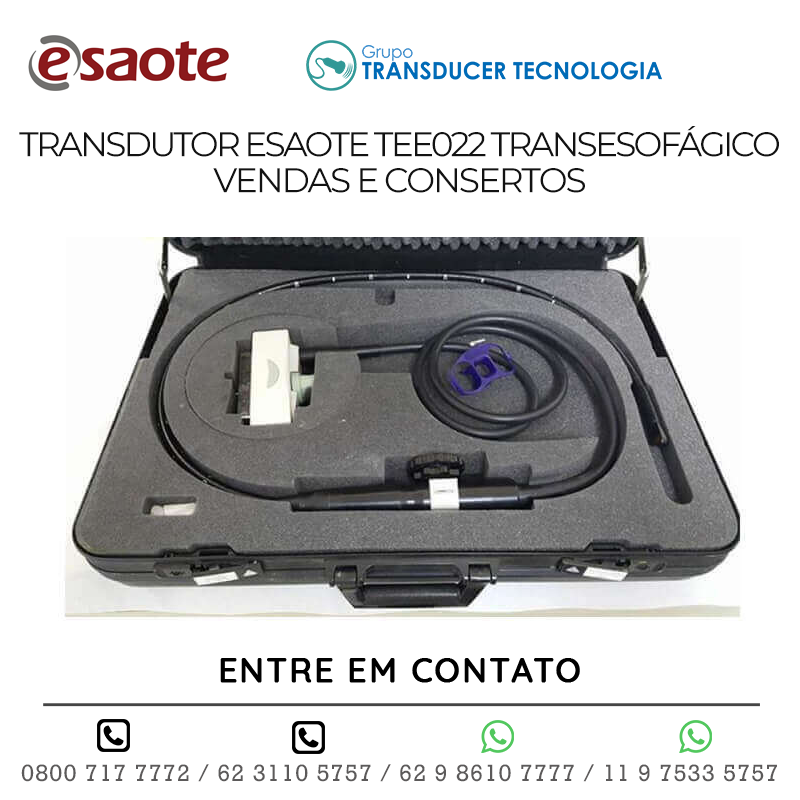 TRANSDUTOR ESAOTE TEE 022 TRANSESOFÁGICO - VENDAS E CONSERTOS