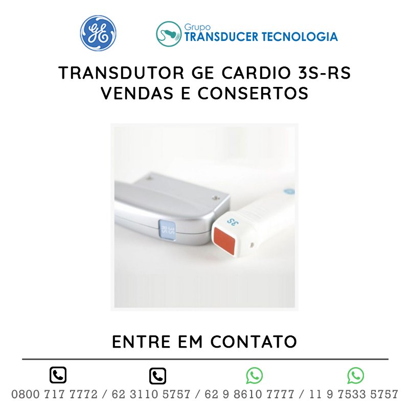 TRANSDUTOR GE CARDIO 3S RS - VENDAS E CONSERTOS